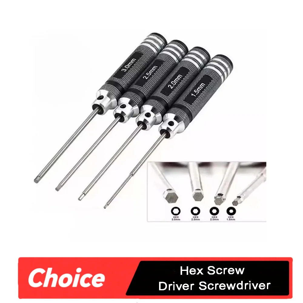 Hex Driver Set 1.5/2.0/2.5/3.0 - Rc Helicopter Tool Kit 评论和价格