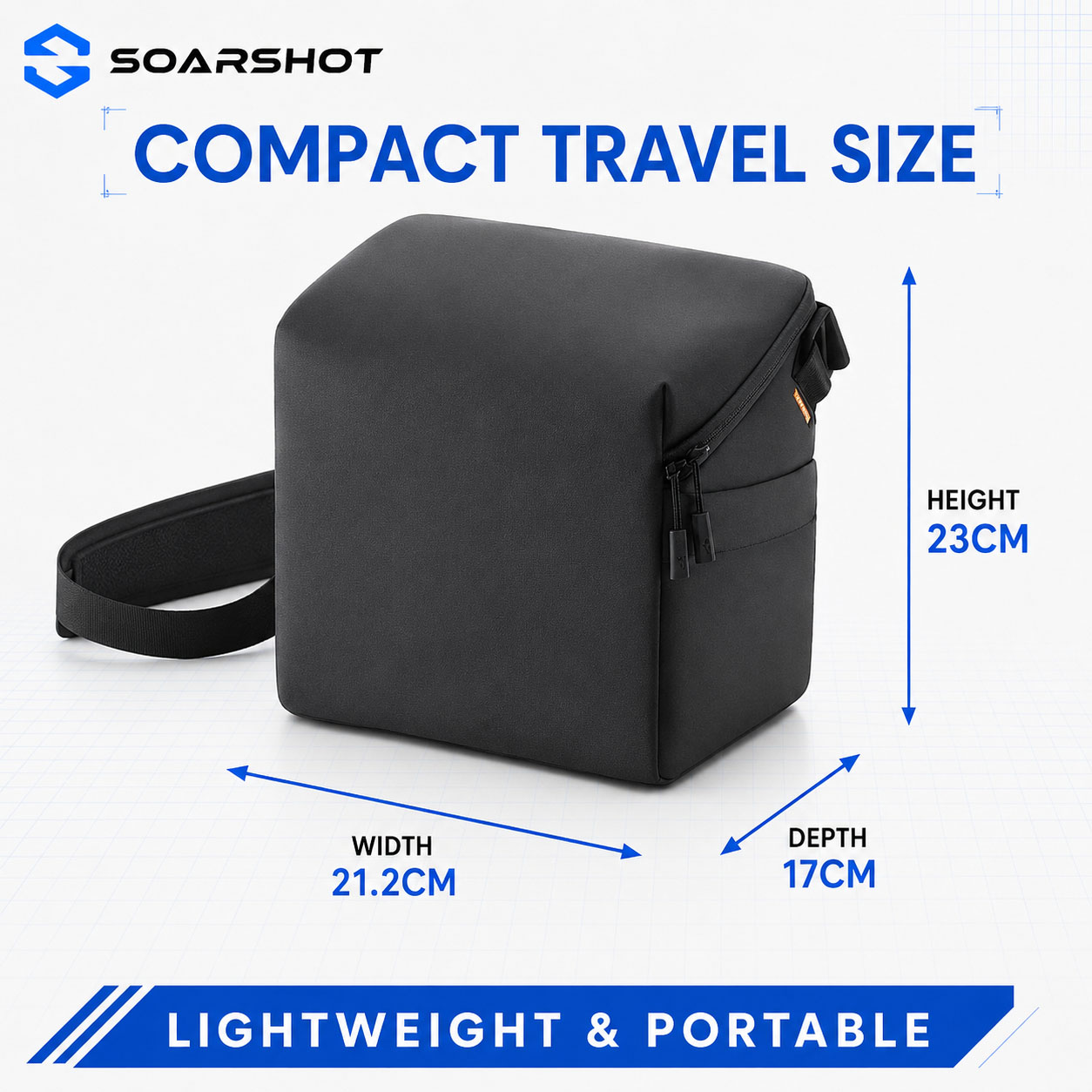 SOARSHOT Carrying Case for DJI - Rc Helicopter Bag 评论和价格